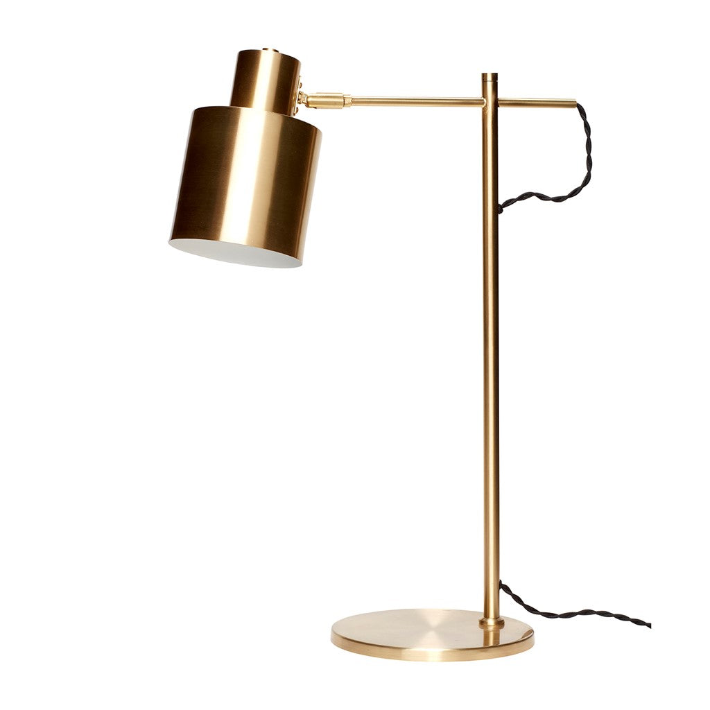 Hübsch Bordlampe, Messing
