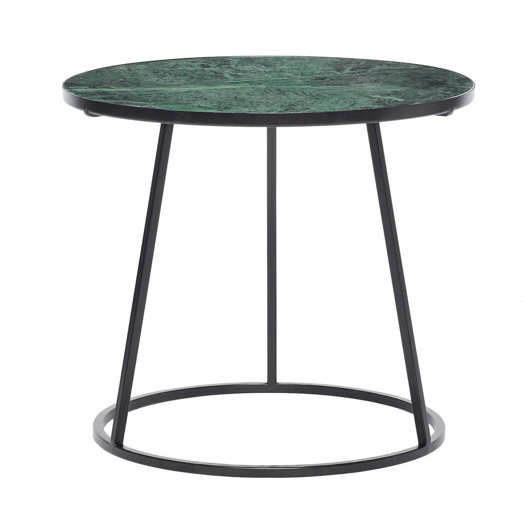 Hübsch TABLE Sofabord, Grøn Marmor